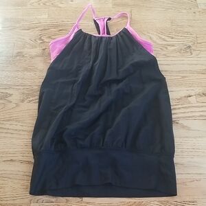 (6) lululemon athletica No Limits Tank Top Yoga Athleisure Running Colorblock
